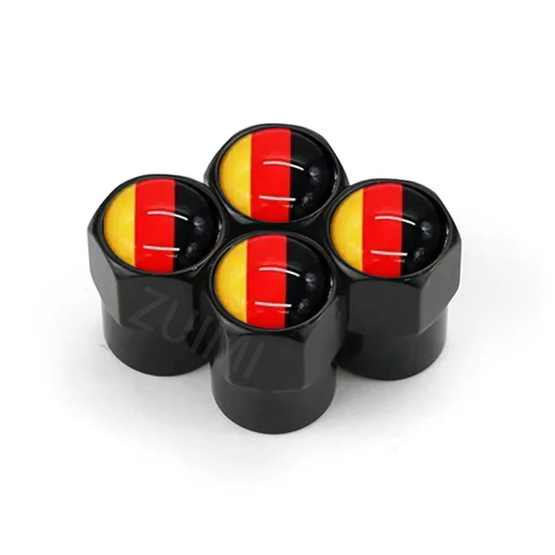 

4 шт. колпачки для автомобильных шин, уплотнительные колпачки для штока клапана из алюминиевого сплава, пылезащитные чехлы, универсальные для автомобилей, грузовиков, мотоциклов, велосипедов