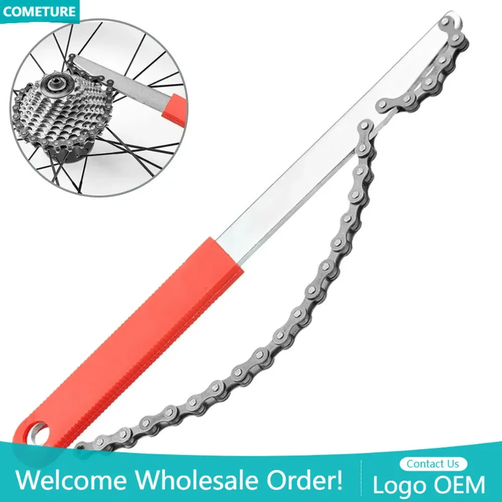 

Bicycle Chain Whip Portable Cycling Wheel Sprocket Wrench Remover Tool Bike Freewheel Repair Tools Repair Accessories