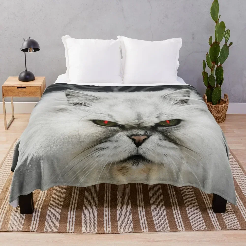 

Persian cat / Swiss Artwork Photography Throw Blanket Soft Sherpa Fleece Warm Blanket for Winter