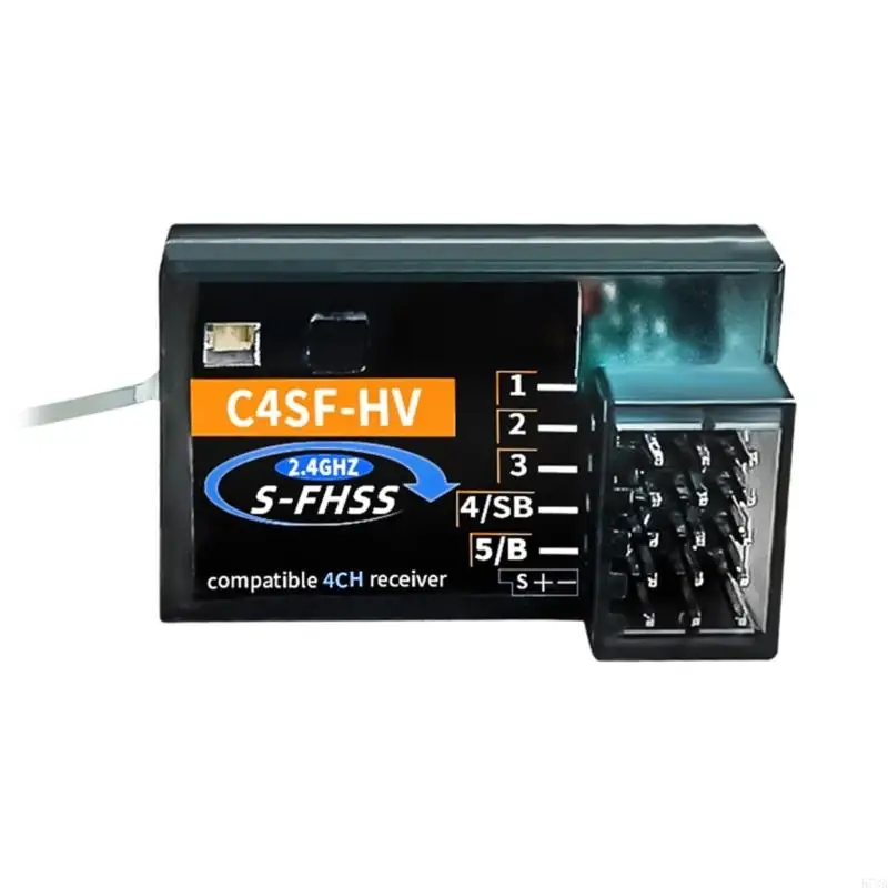 573A C4SF HV RECEPTOR RESISTENTE SALIDAD PARA FHSS FHSS 3PV 3PK 4PKS 7PK 2.4G S-FHSS C4SF-HV Accesorios del receptor
