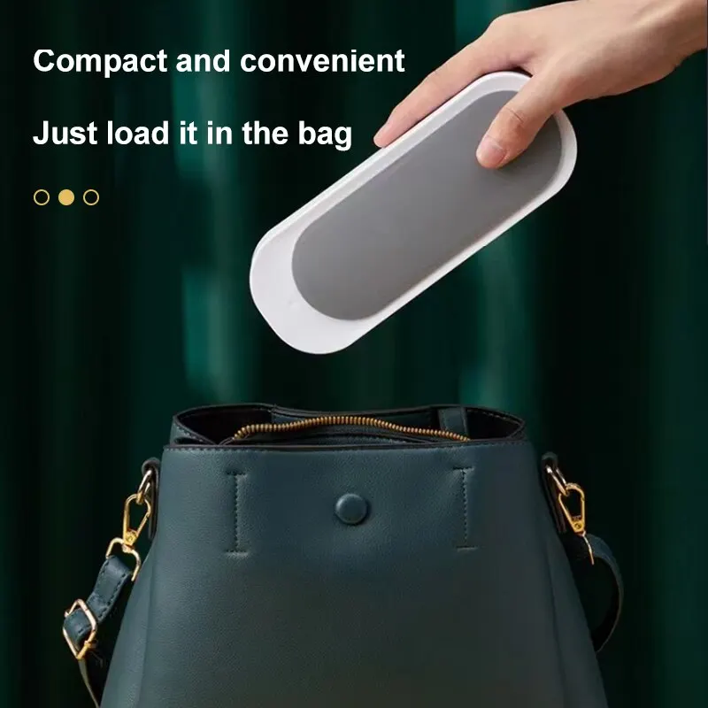 Ultrasonic Cleaning Machine USB Rechargeable High Frequency Vibration Wash Cleaner Jewelry Glasses Cleaner