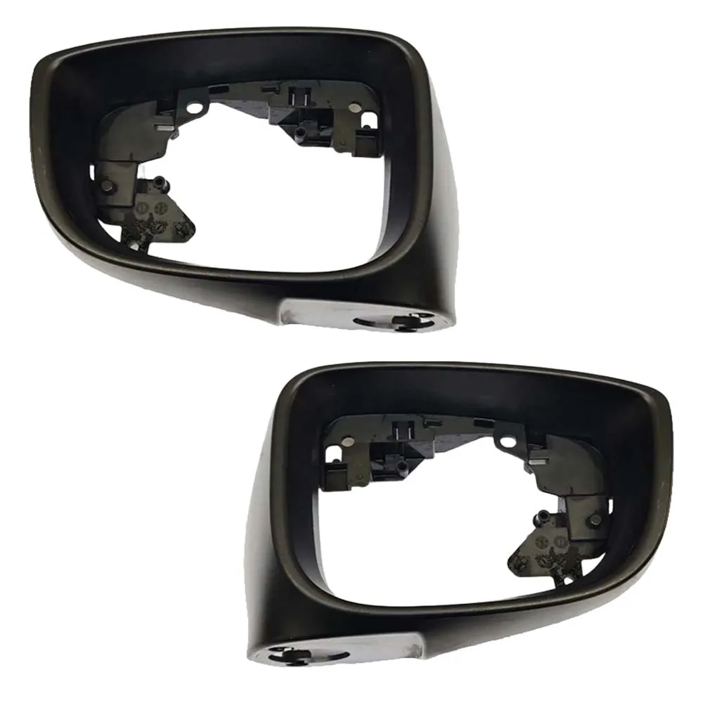 마쯔다 2 데미오 2015 2016 2017 2018 2019 액세서리용 자동차 업그레이드 보호 커버 사이드미러 프레임 교체 블랙 스타일링