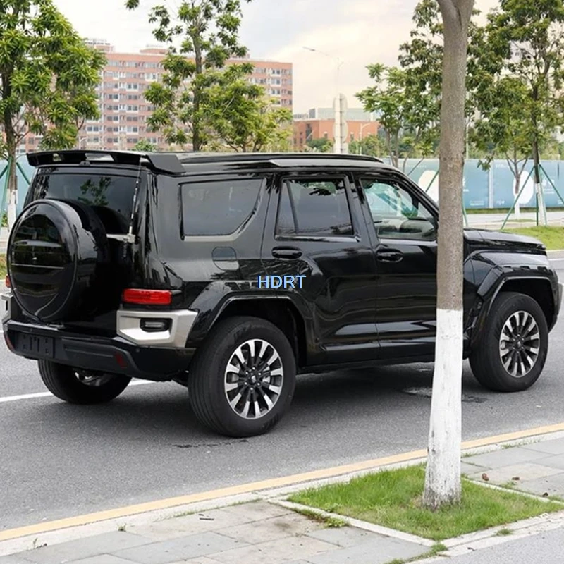 Car Styling Roof Spoiler Cover Fit For Great Wall GWM Tank 700 2024 + Sport Fixed Wind Tail Wing Accessories Exterior Sticker