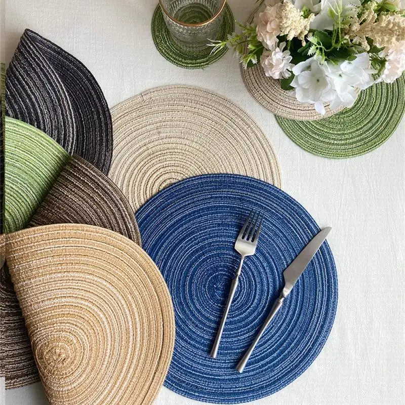 Теплоизоляционная подставка, круглая, прочная, широко используемая, стильная, термостойкая, декоративная подставка для дома, функциональная подставка для посуды