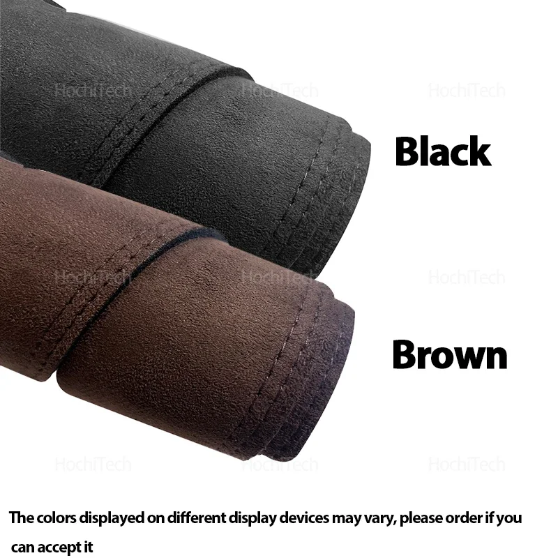 Car-styling Suede Leather Black/Brown Dashmat Dashboard Cover Pad Dash Mat Carpet for Mercedes Benz E-Class W212 2010-2012 view 5