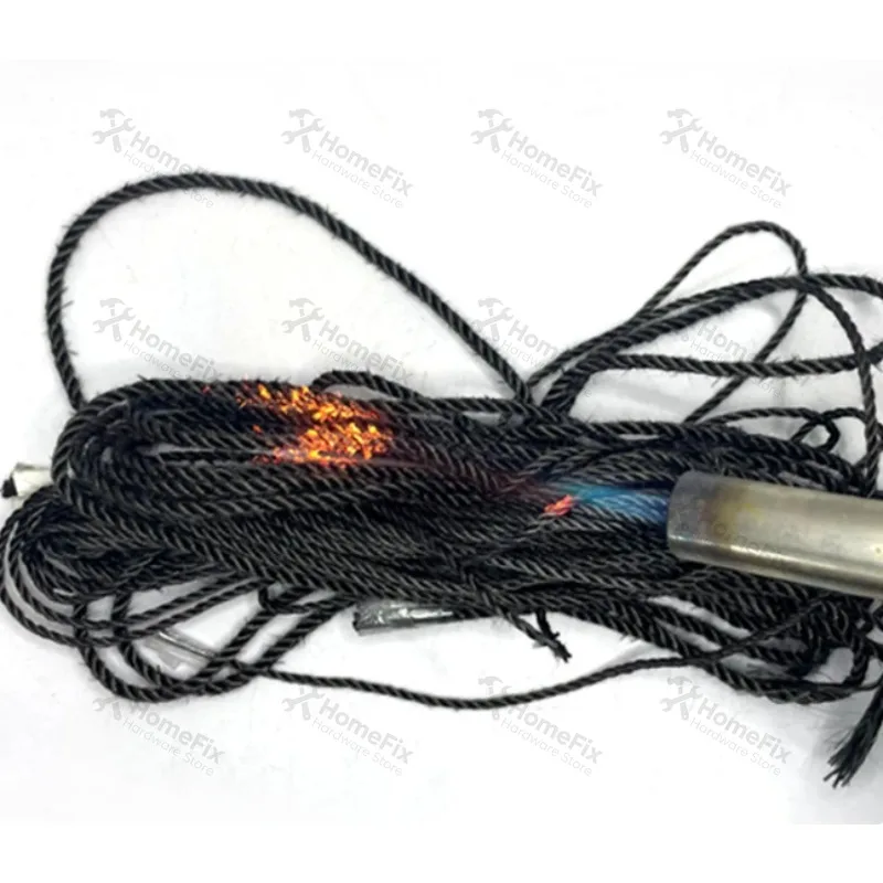 High Strength Heat Resistant Carbon Fiber Rope OD 2-5m Length 1/5/10M Braided Carbon Cord