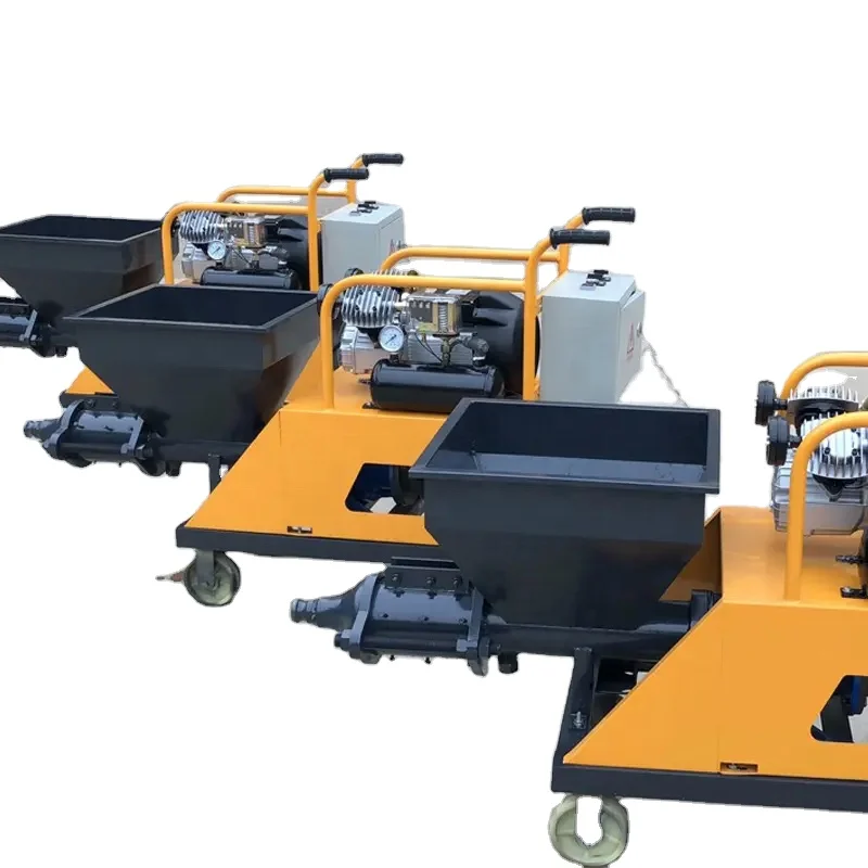 

Mortar Sprayer Machine Wall Plastering Machine Customizable Voltage Options 220V 380V High Power Cement Mortar Sprayer