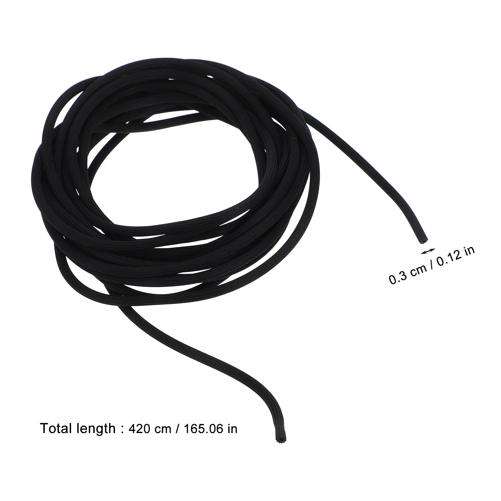 Hollow Screen Spline for Window Screens Sealing Strip Retainer Spline PVC Round Design Easy Install Remove Debris Resistant All