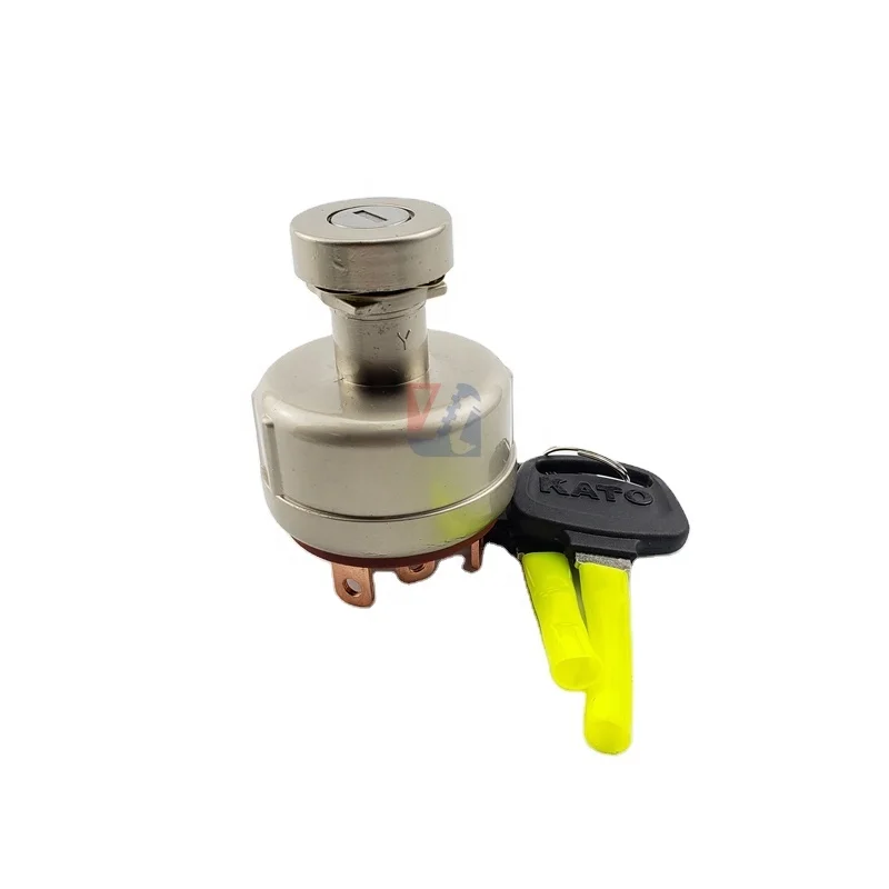 Ignition Switch for Kato HD 450 700 820 1023 1430R Construction Machinery Engine Repair Spare Parts Used Engine Repair