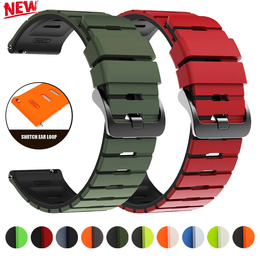 22mm Uhrenarmbänder für Redmi Watch5 Active/Lite Band Smartwatch Silikon-Armband Correa für Redmi Watch5 Active Armband