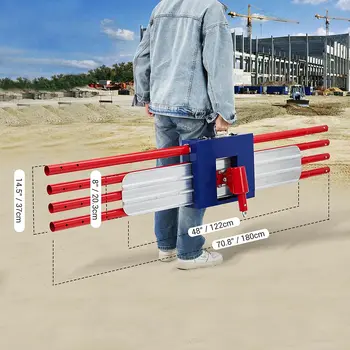 Hliníková slitina, hladítko na beton 48x8 10 nejlepší prodej vodní bullet - №6