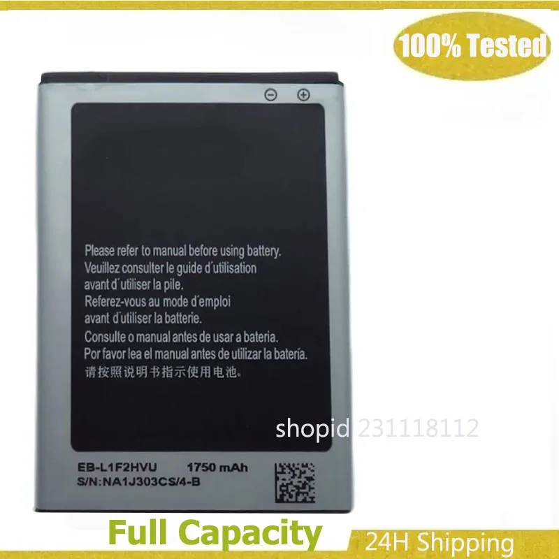 Battery for Samsung Galaxy Nexus i9250 (eb-l1f2hvu) AKKU Batteria