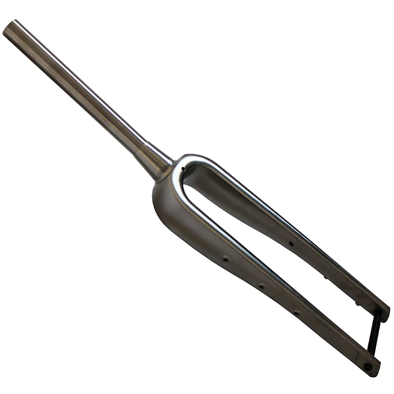 3D Printed Titanium Gravel Bike Fork And Frame With Thru Axle Dropout For Road Bicycles