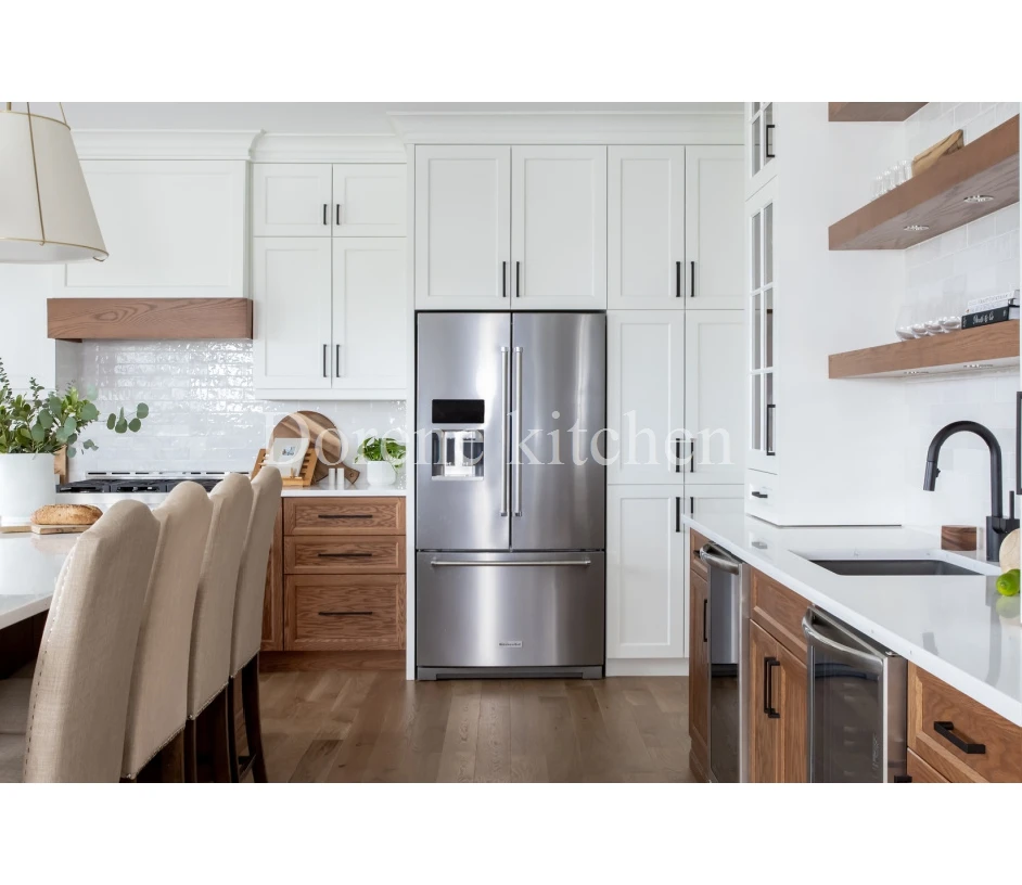 2025 Dorene kitchen furniture custom design solid wood modern cabinets custom home ex-factory price