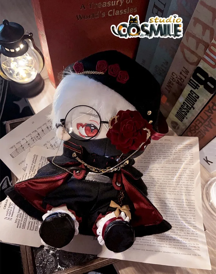 No attributes Vampire Count Cain Noble Prince Exotic Assassins Stuffed Plush 20cm Doll Clothes Clothing Costume Sa XM