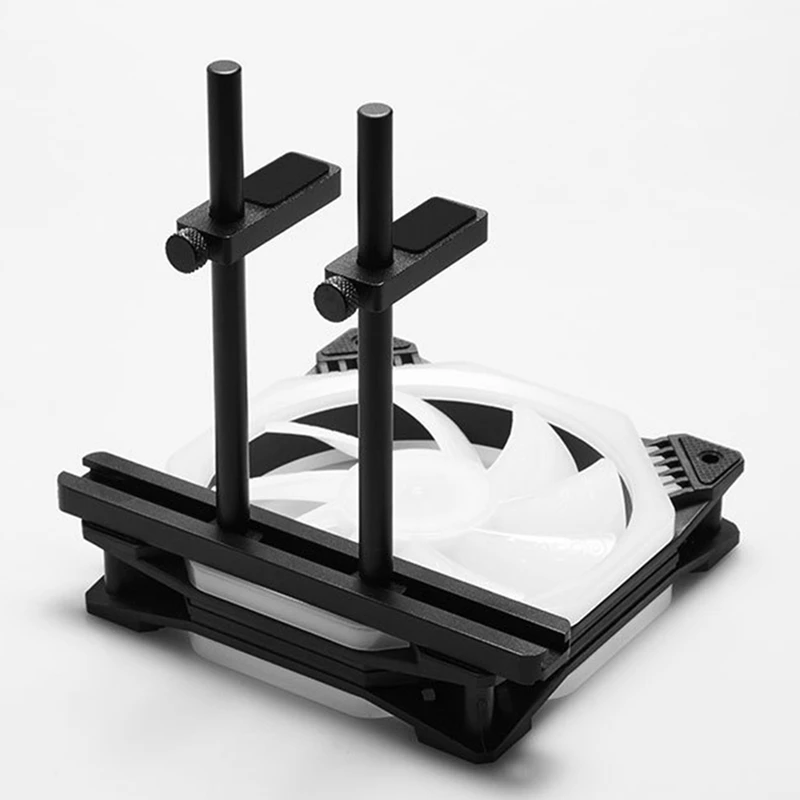 Aluminum Alloy Graphics Card CNC Support Graphics Card Vertical Stationary Jack Stand ATX/ITX/MATX Chassis Cooling Kit B