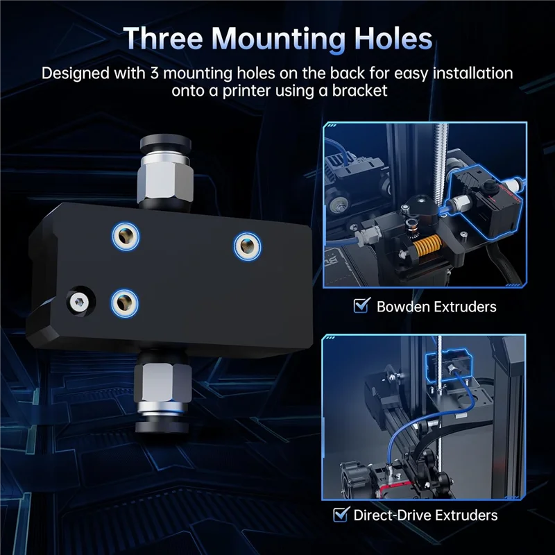 BIGTREETECH Nero SFS V2.0 Sensore di filamento intelligente, sensore di esecuzione del filamento per scheda madre stampante 3D SKR MINI E3 V3.0/Octopus