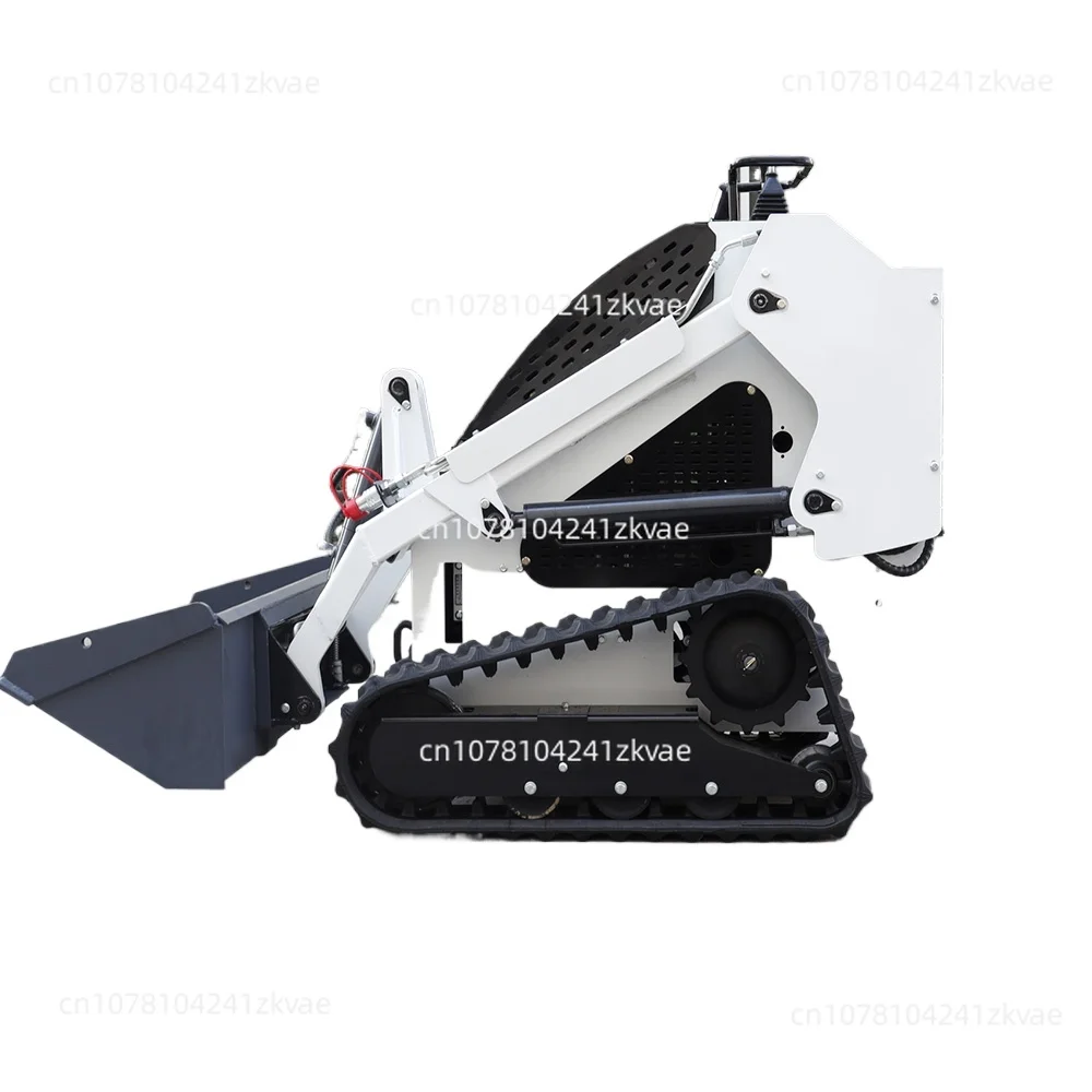 50HP HTHY430 Mini Skid Steer Diesel Loader Cheap Wheel Loader EPA Engine Compact Skid Steer Loader