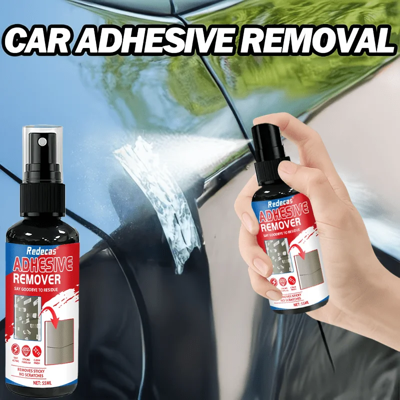 Glue Dissolving Spray, Safely Removes Sticky Residue, Labels, Stickers, Tape, Glue & Decals from Paint, Home Essential
