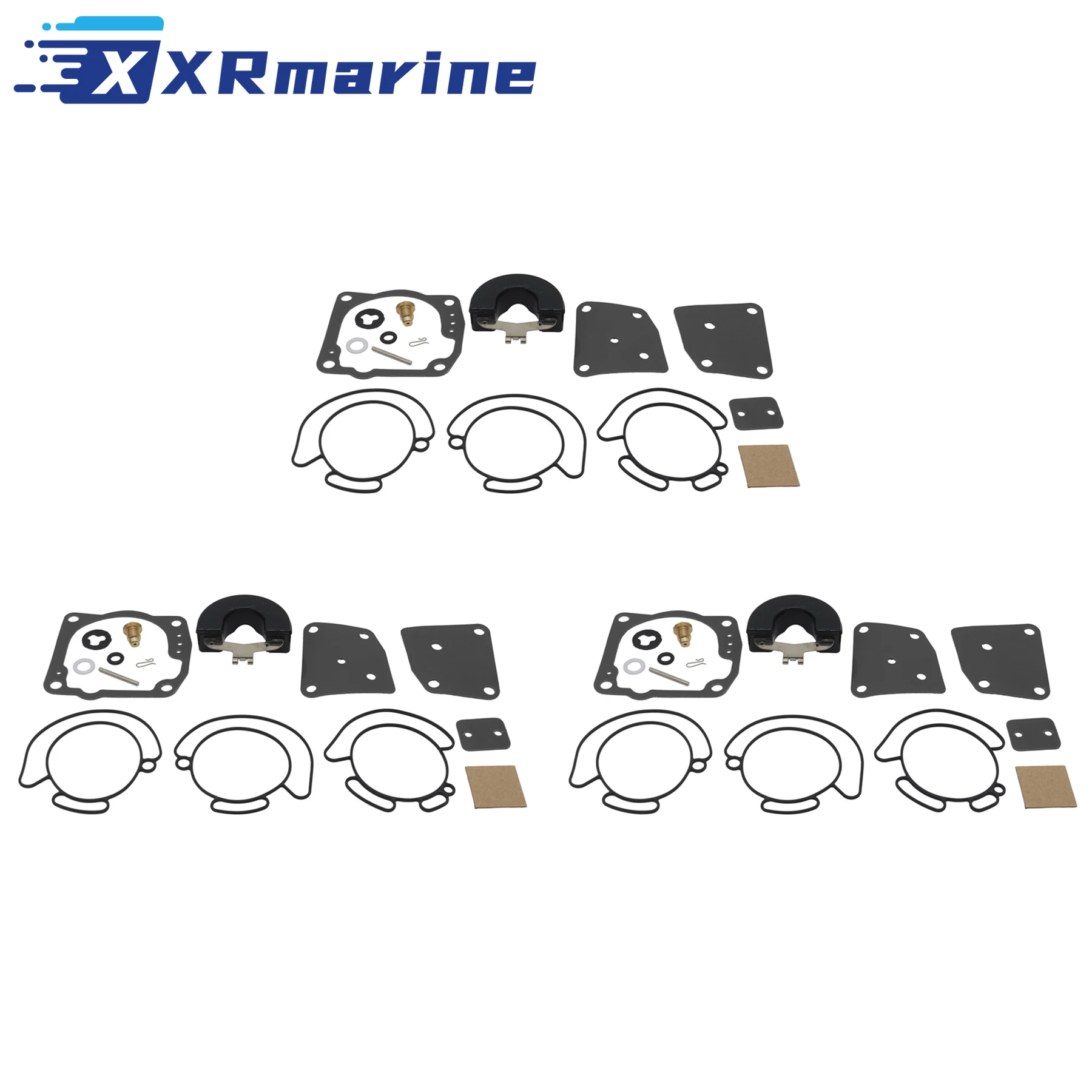 0435442 for Johnson Evinrude Carburetor Repair Rebuild Kit  777719 with Float V4 V6 90 115 125 150 175 HP 438996 18-7247 0436852