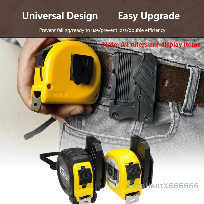 

High-Quality Tool Buckle Electric Drill Tape Wrench Hammer Hanger Holder for Belt Tape Measure - Durable 2025 Model