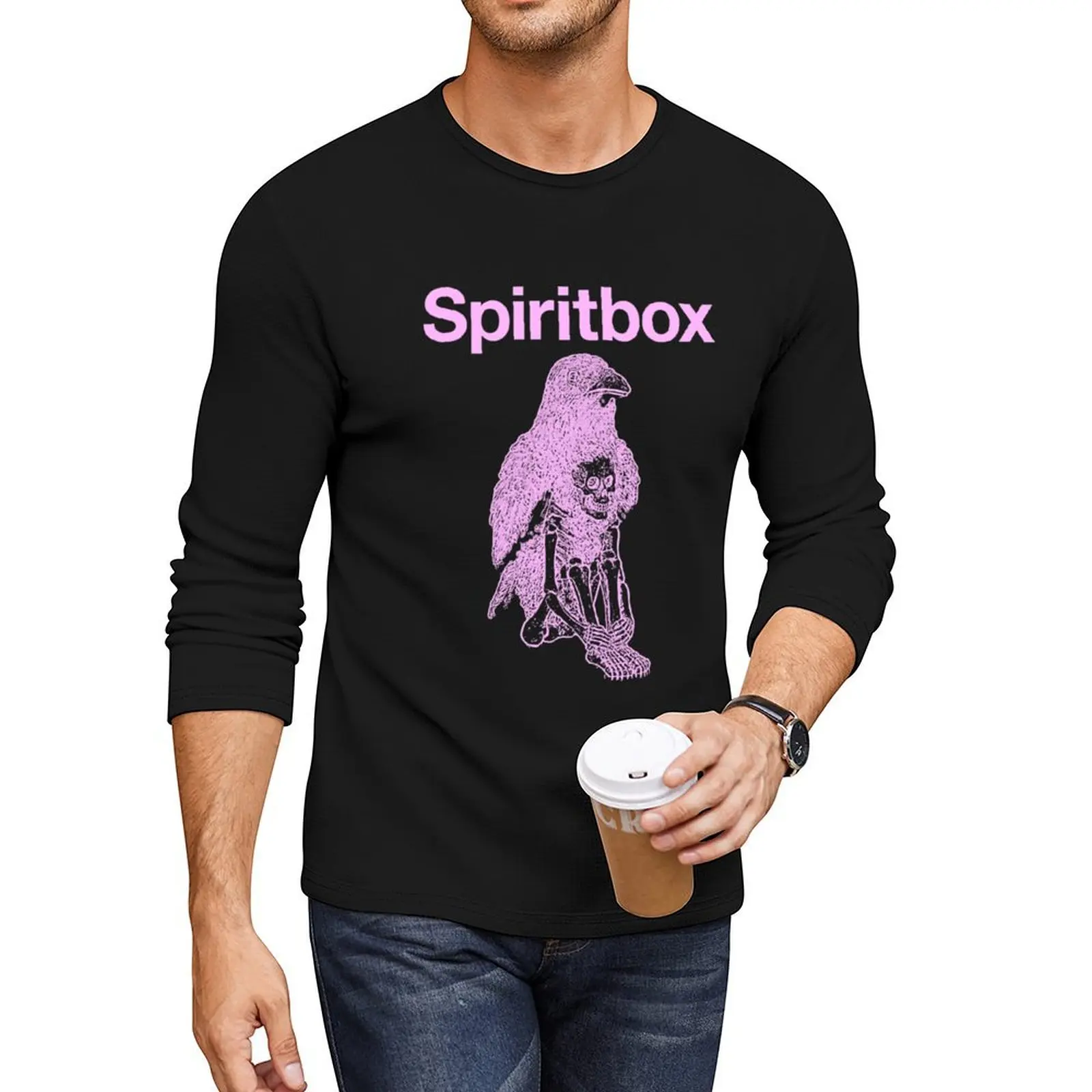 Spiritbox Long T-Shirt funny t shirt heavyweight t shirts plain t shirts men