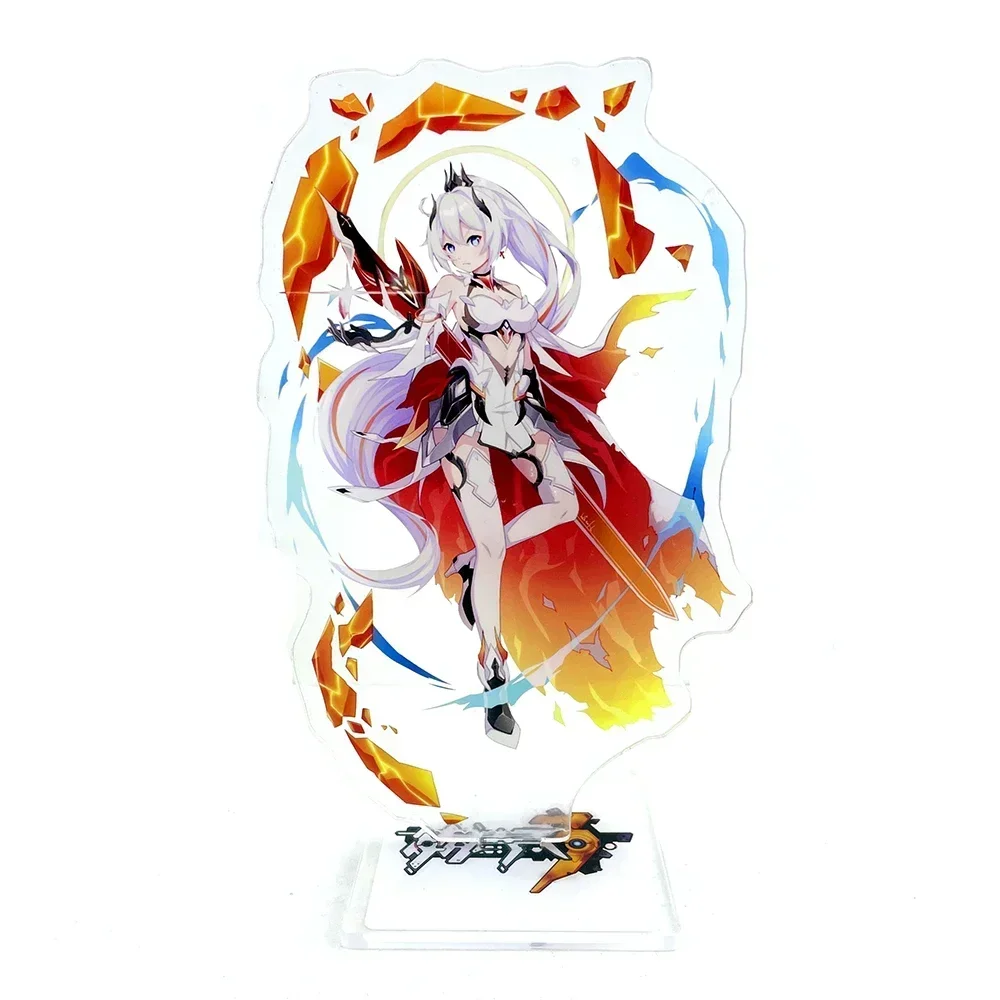 Honkai Impact 3rd Herrschers Elysia Kiana Flamescion Rita Rossweisse Fallen Rosemary style acrylic standee figurines