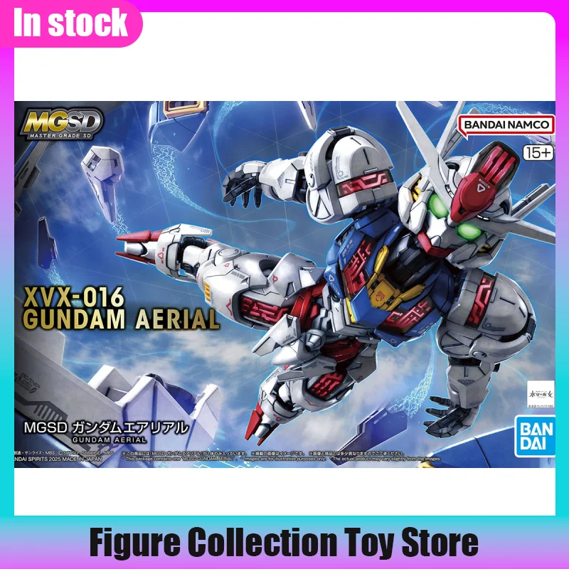 

В наличии: Оригинальная фигурка Bandai MGS-D Gundam Aerial, новая, в коробке, модель аниме-персонажа, игрушка.