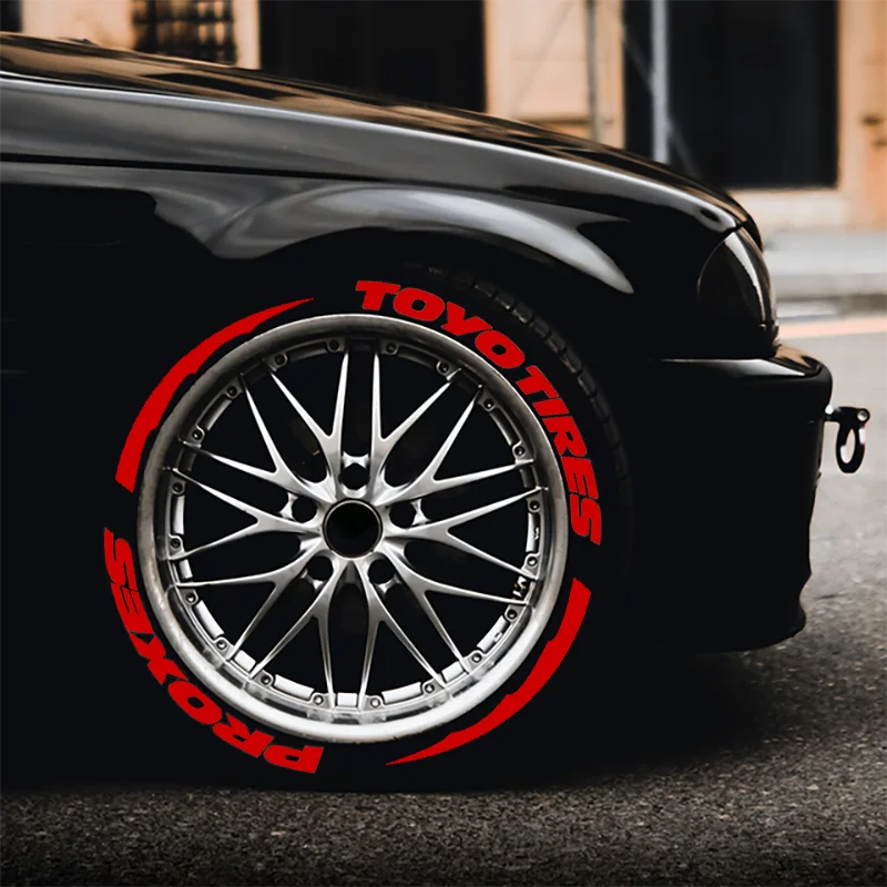 Permanent Tire Lettering Sticker TOYO Universal For Car Vehicle 14\