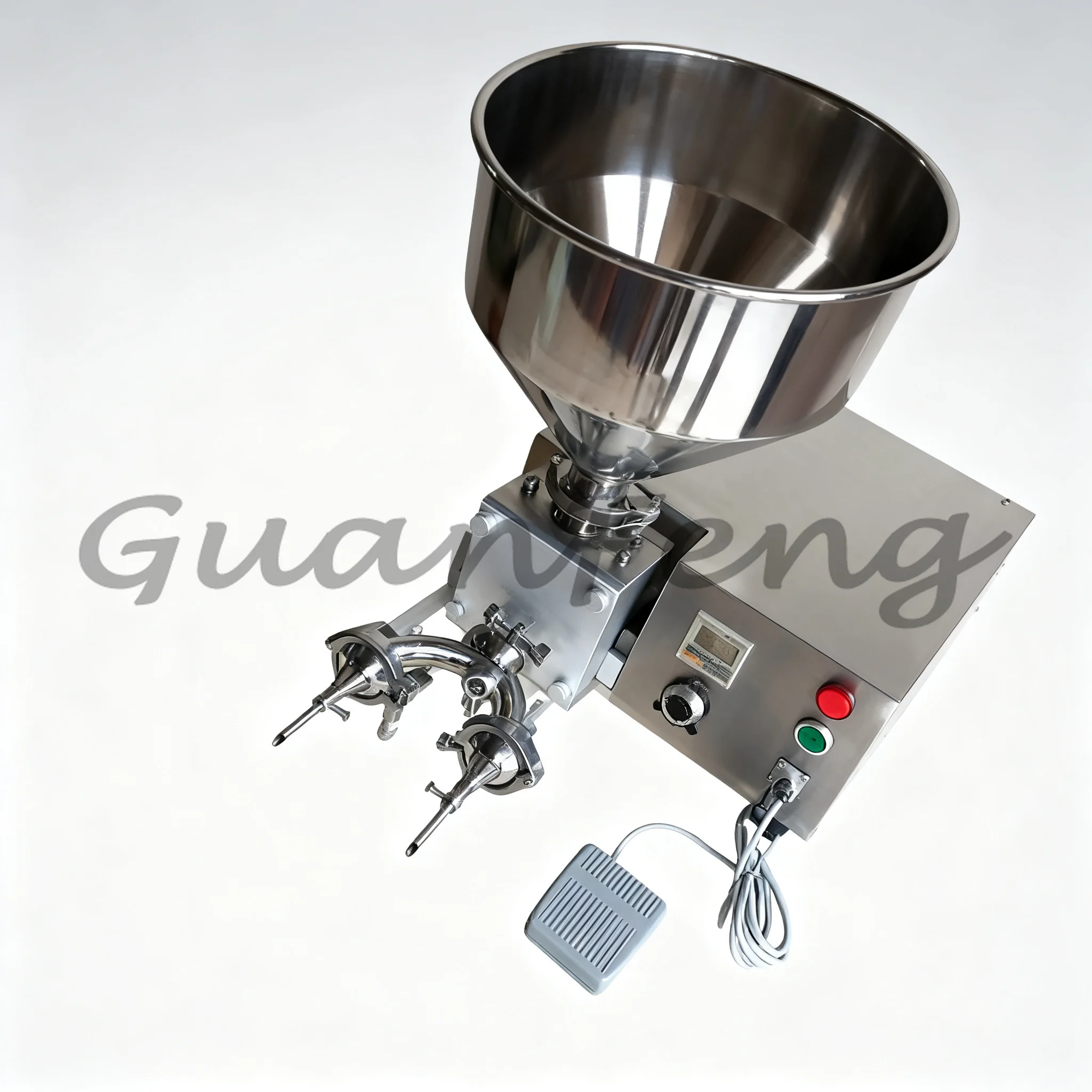 Heavy Duty Sandwich Cake Cream Filling Machine, Food Jam Injector for Puff, Chicken Roll & Chocolate Jam Pastry Production