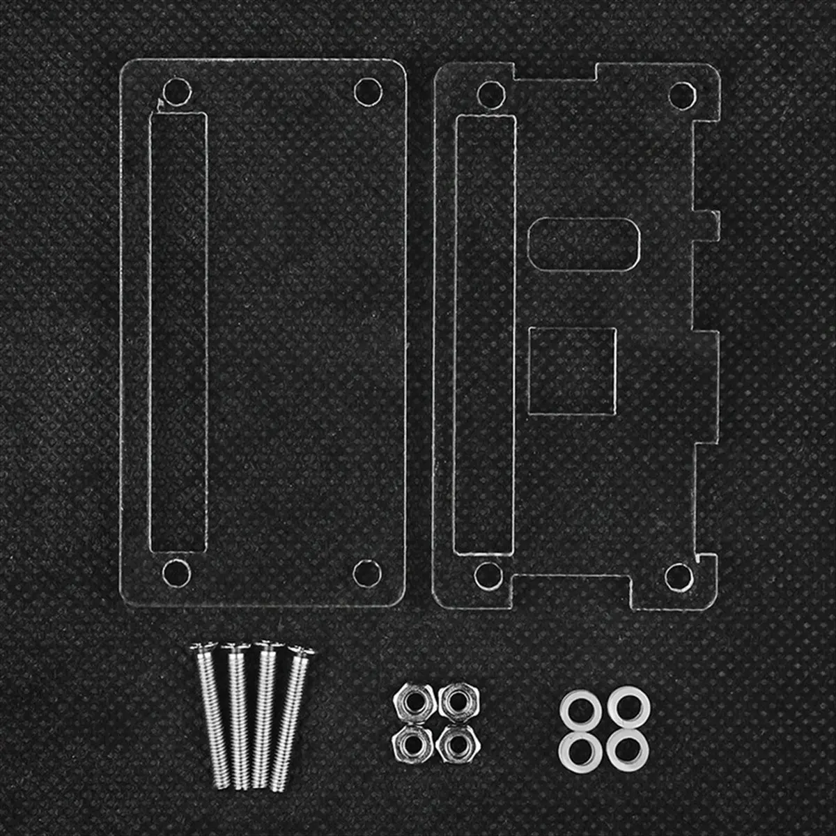 for-raspberry-pi-rp2040-pizero-transparent-acrylic-case-hot-sale-in-stock