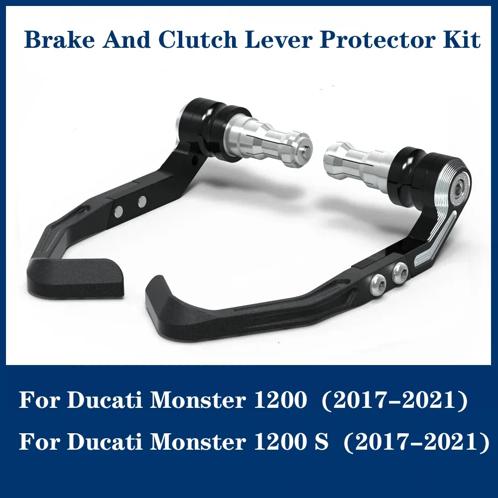 

For Ducati Monster 1200 / Monster 1200S 2017-2021 Brake and Clutch Lever Protector Kit