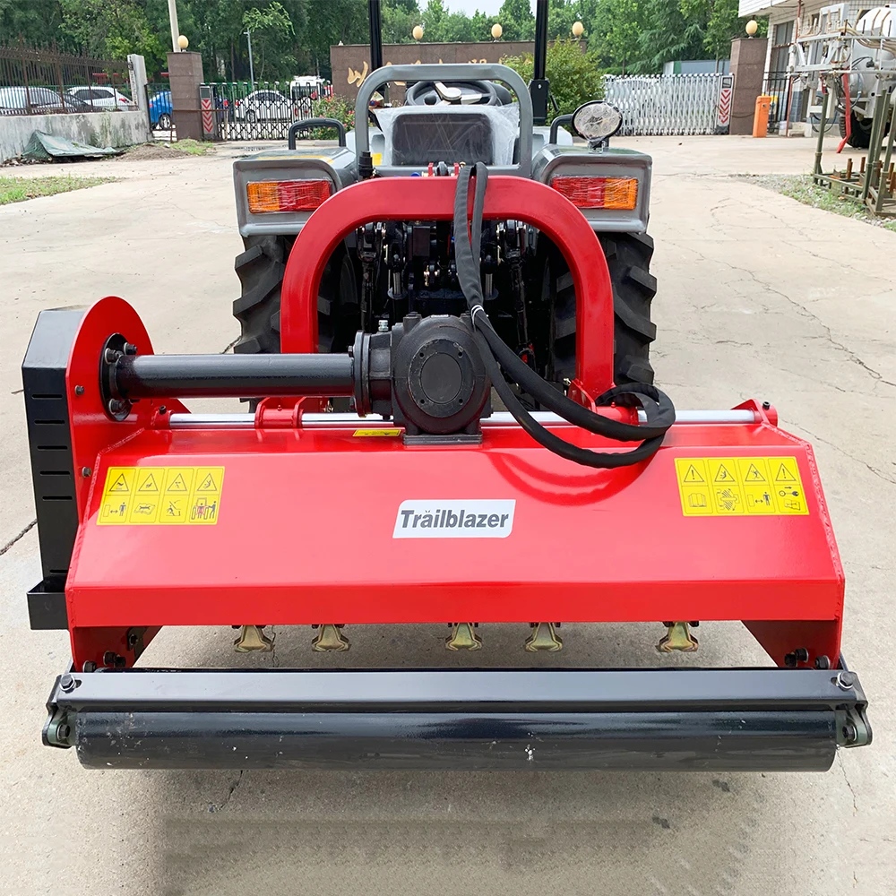 Manufacturer Wholesale High Efficiency Tractor Hydraulic Heavy Duty Side Flail Lawn Mower Machine For Sale