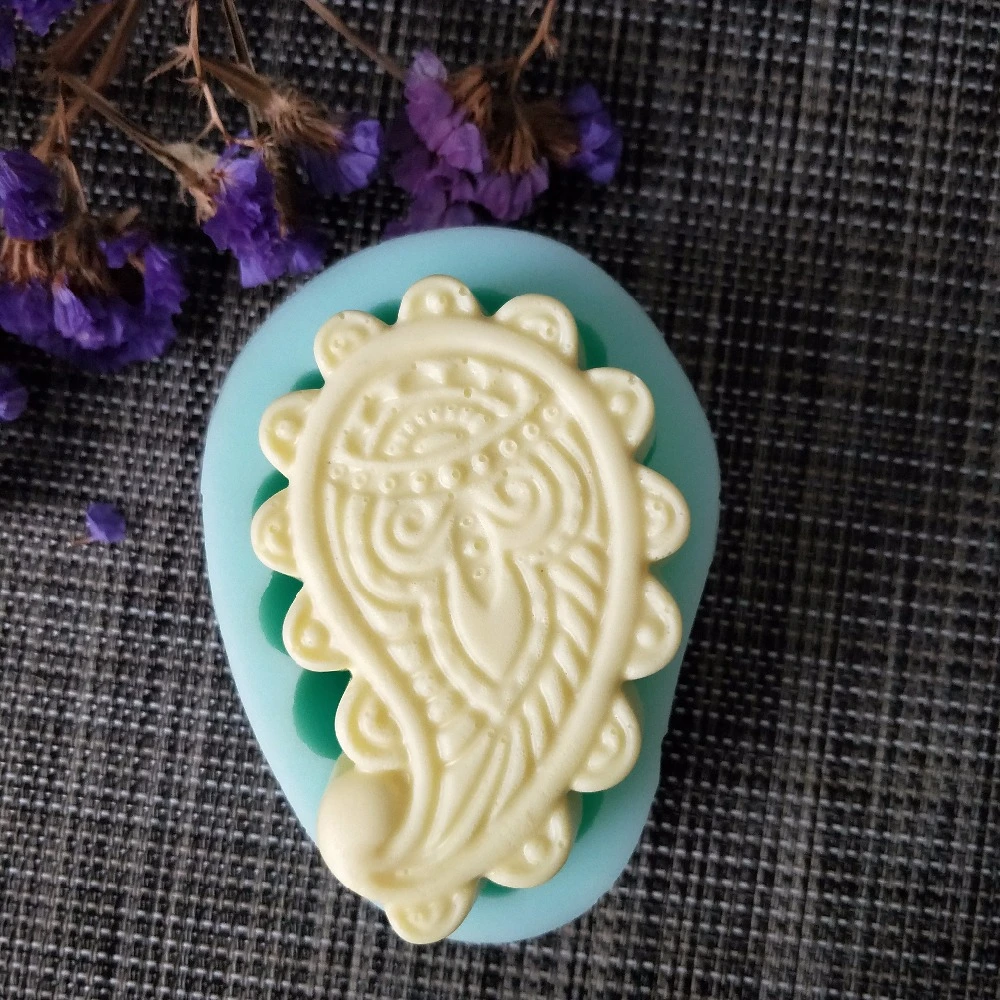 3D Eyes of Fatima Emboss Handmade Soap Making Molds, Silicone Soap Mould, Candle, Paisley Art Mold, Resin Clay Mold, PRZY QT0120