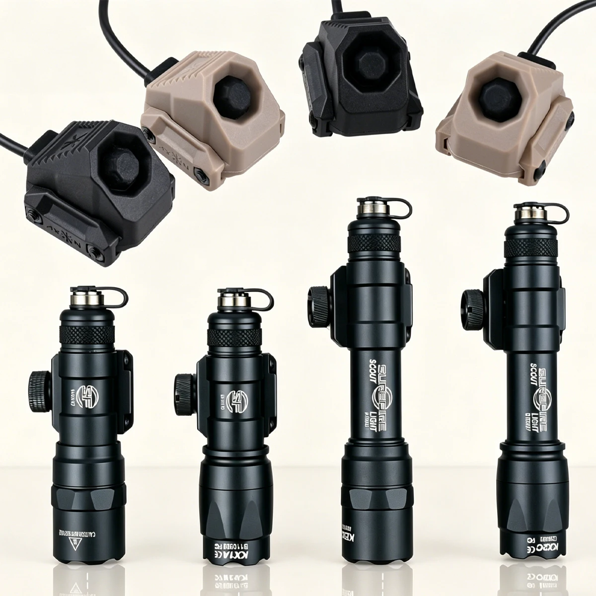 

Тактический фонарь SureFire SF M300 M600 с функцией UNITY AXON, дистанционным выключателем и креплением на 20-мм планку для охоты и страйкбола