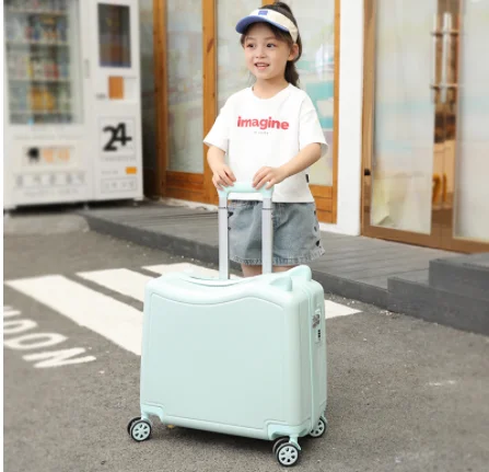 Belbello Baby boarding suitcase Little boy password suitcase Children\'s suitcase Trolley box Girl can mount multi-function