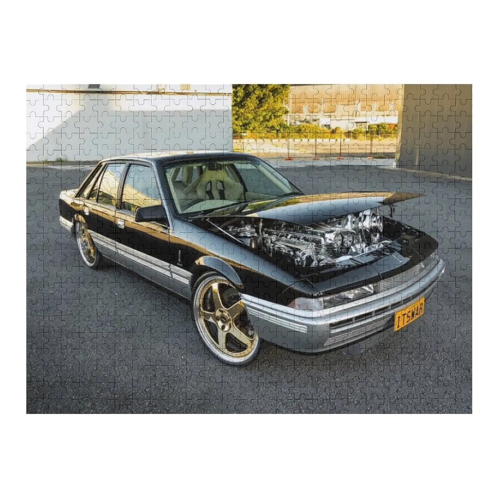 

ITSWAR Holden VL Calais Jigsaw Puzzle Customized Kids Gift Custom With Photo Personalized Wooden Name Puzzle