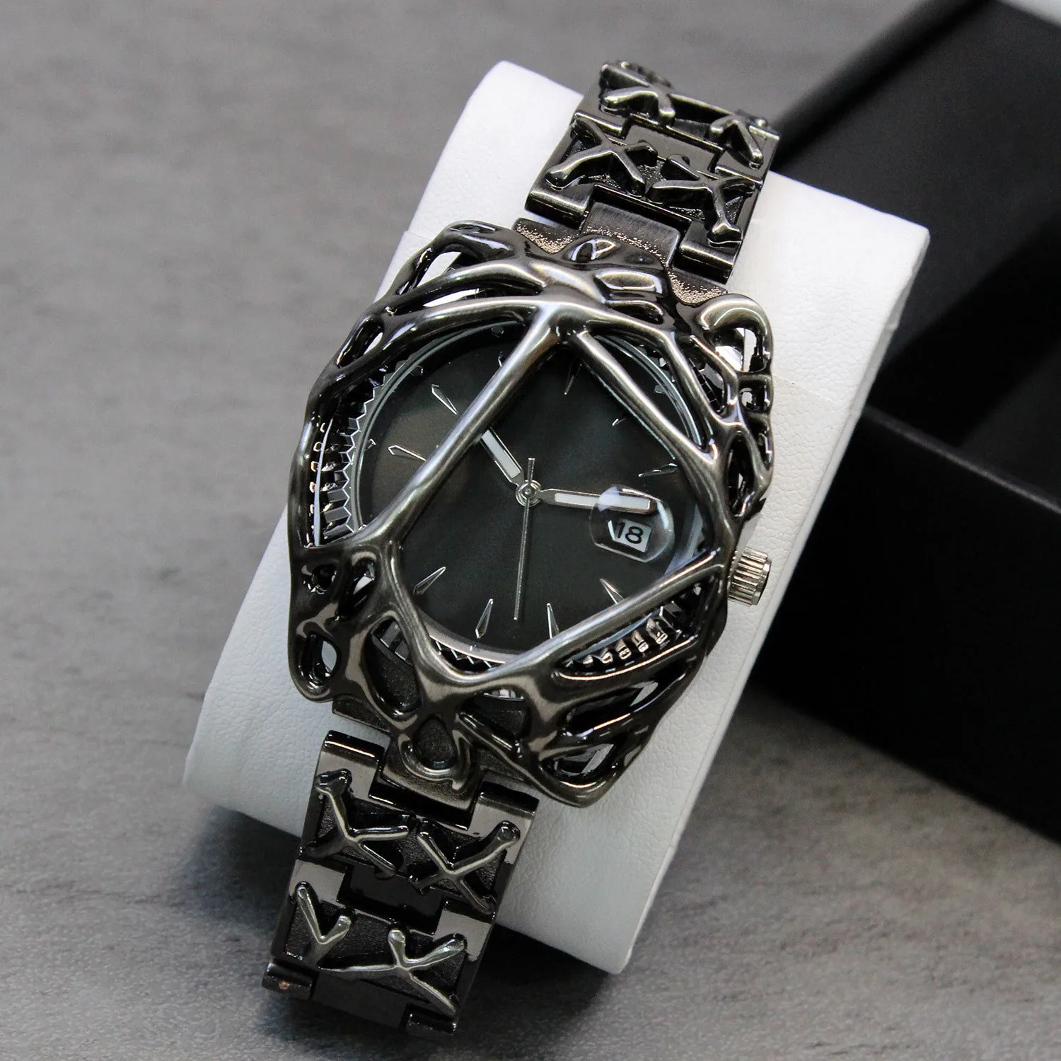 STARPERISH Personalisierte Y2k Hochwertige Original Quarzuhr Männer Alabaster Stil Mode Unisex Heiße Mittelalterliche Einzigartige Kreative AAA Uhr 7