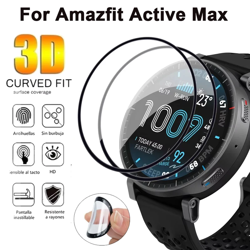 Film protection 3D pour Amazfit Active Max