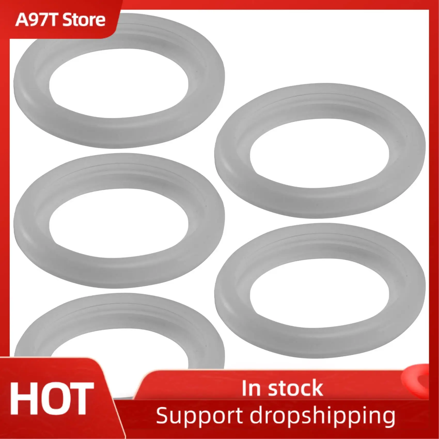 

A97T 5X Silicone Brew Head Gasket Seal Ring For Espresso Coffee Machine Universal Professional Accessory Breville Espresso