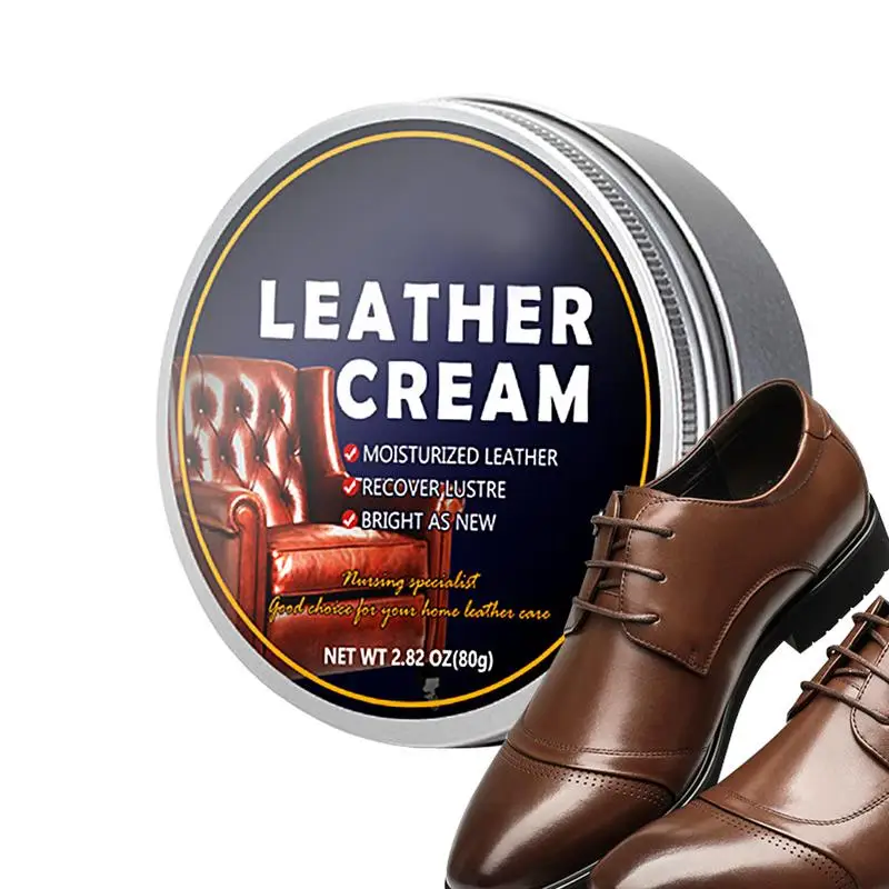 

Leather Care Cream 80g Oil For Leather Boots All-Natural Cream Waterproof Soften And Restore Care Cream Will Not Darken Leather