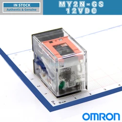 New Authentic Original OMRON General-purpose Relay MY2N-GS MY4N-GS AC/DC12 24V 48V 110V 220V 12VDC 24VDC