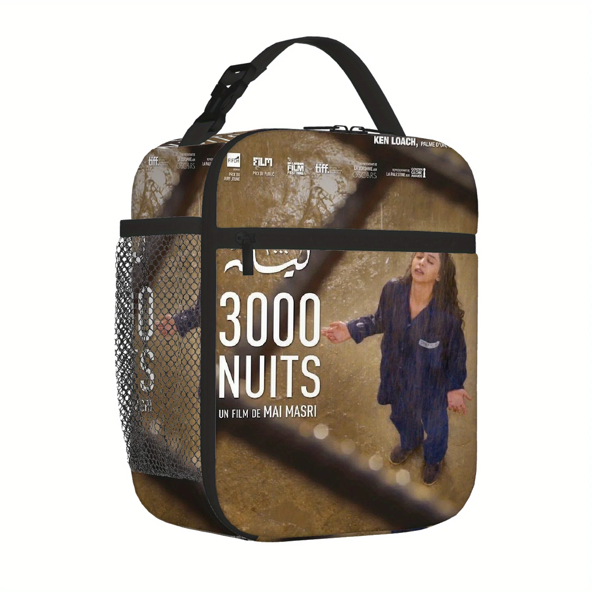 Thermal Insulated Lunch Bag Portable Thermal Insulated Cooler Bag for Travel, Office, Home, Restaurant, Hiking, Beach Lunch Box