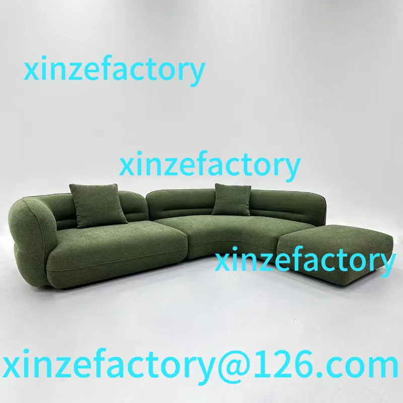 

Customizable Cream Ball Sofa