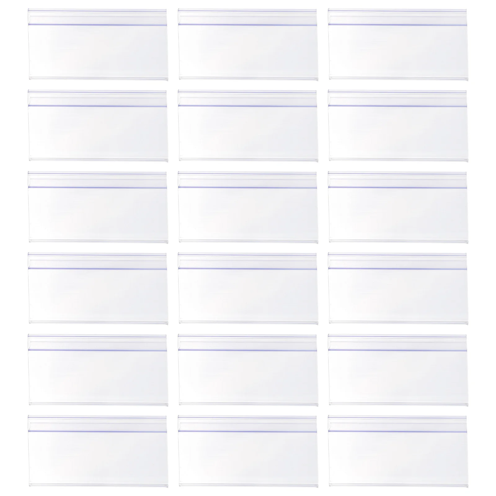 

30 Pcs Label Holders for Storage Bins Clothing Store Price Display Clip Clip-on Tag Food