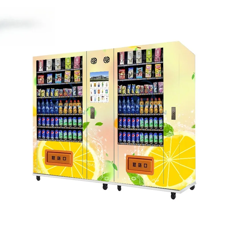 

Индивидуальный интеллектуальный диспенсер производителя умных закусок, торговый автомат с газировкой, сенсорный экран