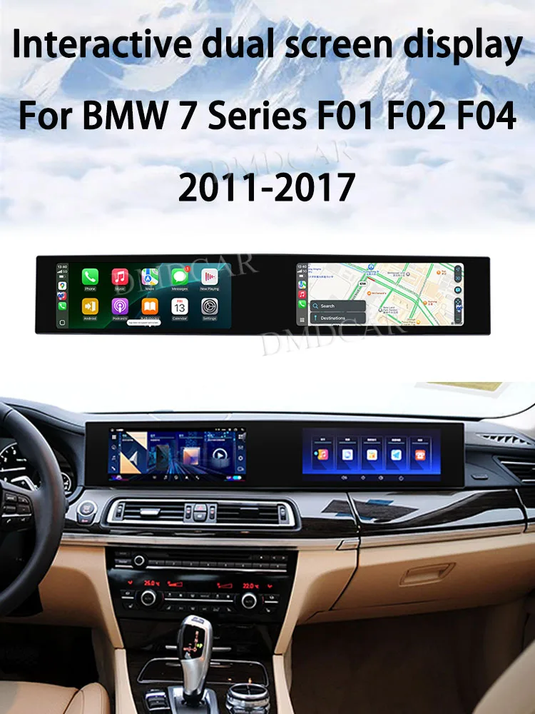 

Подходит для нового двухэкранного 21-дюймового ЖК-системы Android с двойным дисплеем «все в одном» серии BMW 7 от 2011 года. 2017.