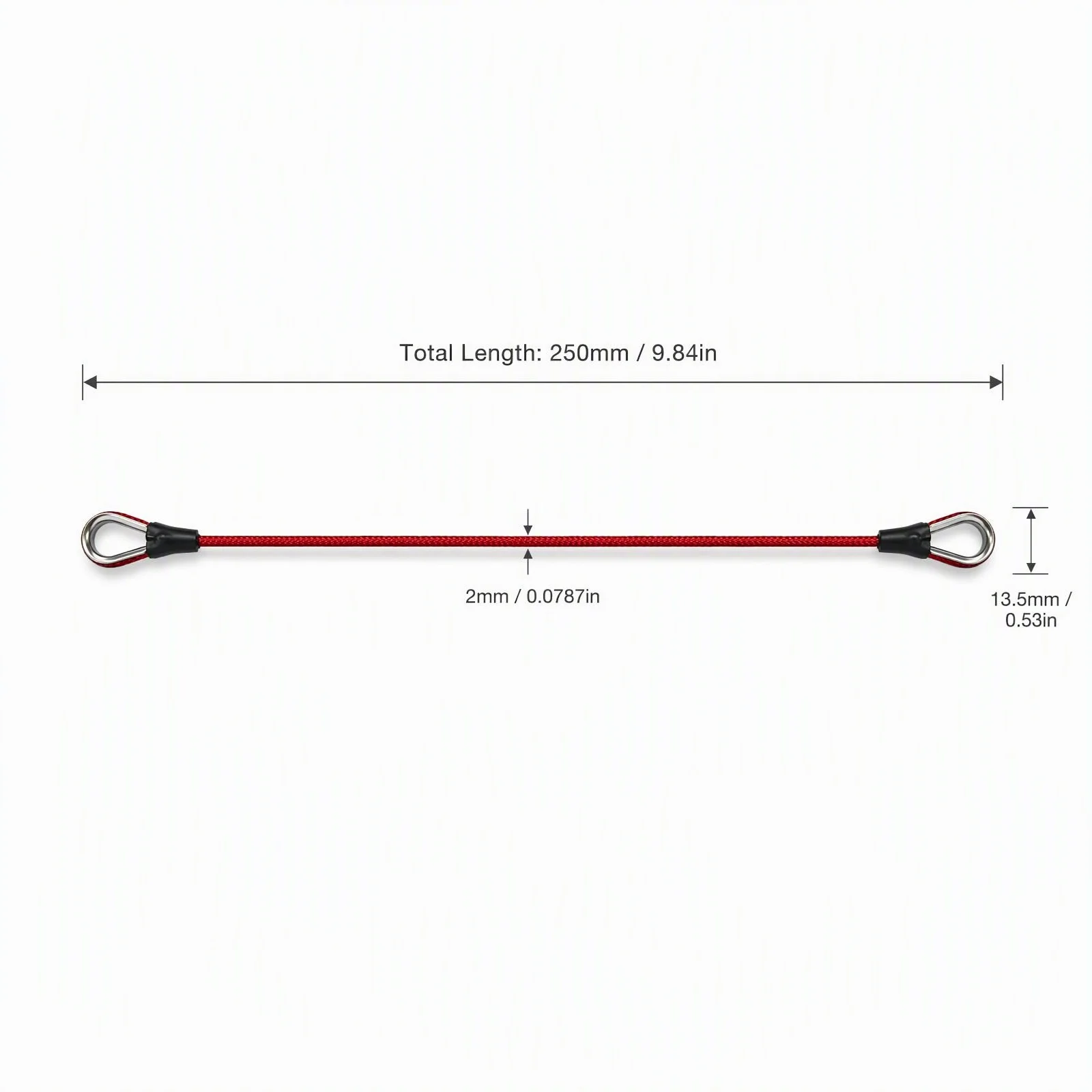 2PCS RC Tow Strap Simulated Scale Tow Rope Heavy Duty Recovery Pulling Rope for 1/16 1/18 1/24 RC Crawler Car Upgrade Parts gallery 1