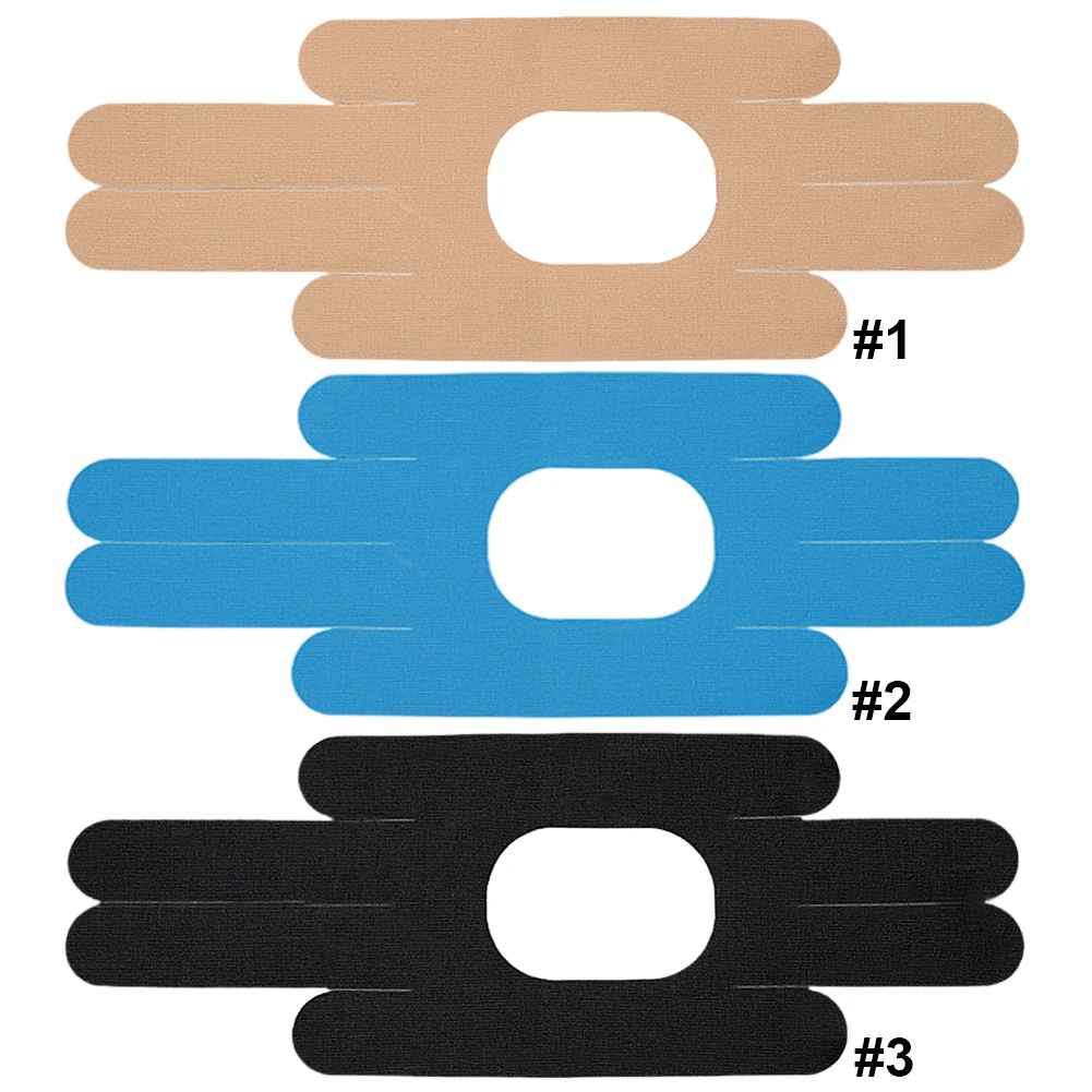 

Дышащая кинезиологическая лента для колена, предварительно нарезанная, для фитнеса и тренировок (бежевая)