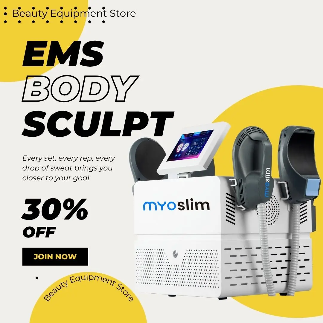 

Professional EMS Body Sculpt Machine Neo RF Slimming Device For Muscle Stimulation Hiemt Fat Reduction CE Certified